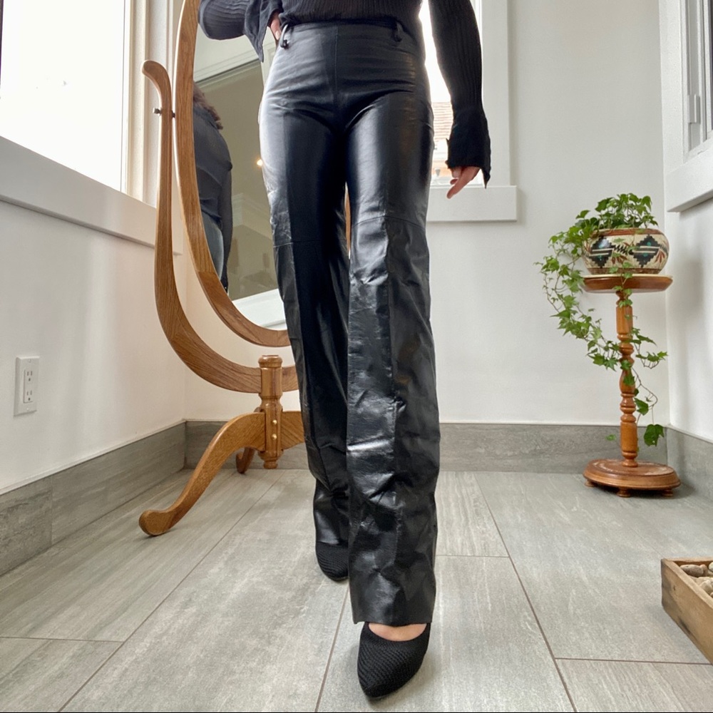 Retro leather pants NWT